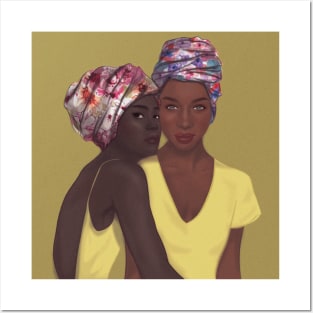 African American Sisterhood Posters and Art